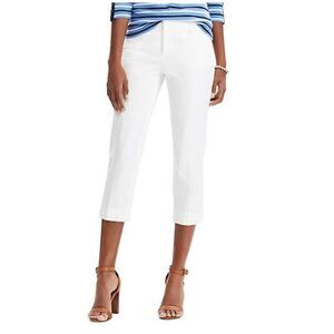 Chaps Petite Stretch Twill Capri Pants